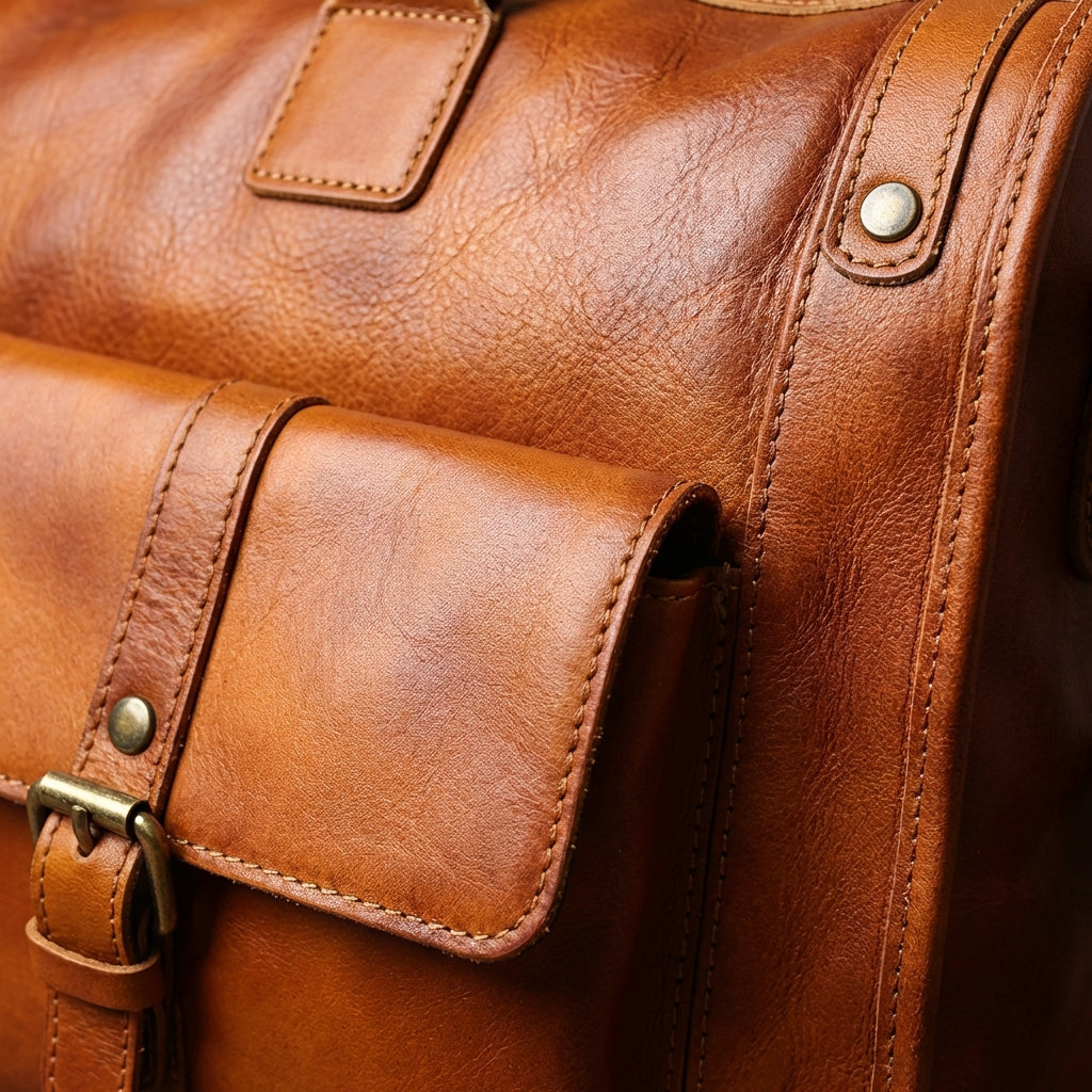 Oliver | Unisex Duffel Bag With Front Pockets And Zip Closure | Travel