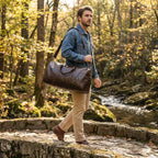 Oliver | Unisex Duffel Bag With Structured Body And Long Handles | Travel