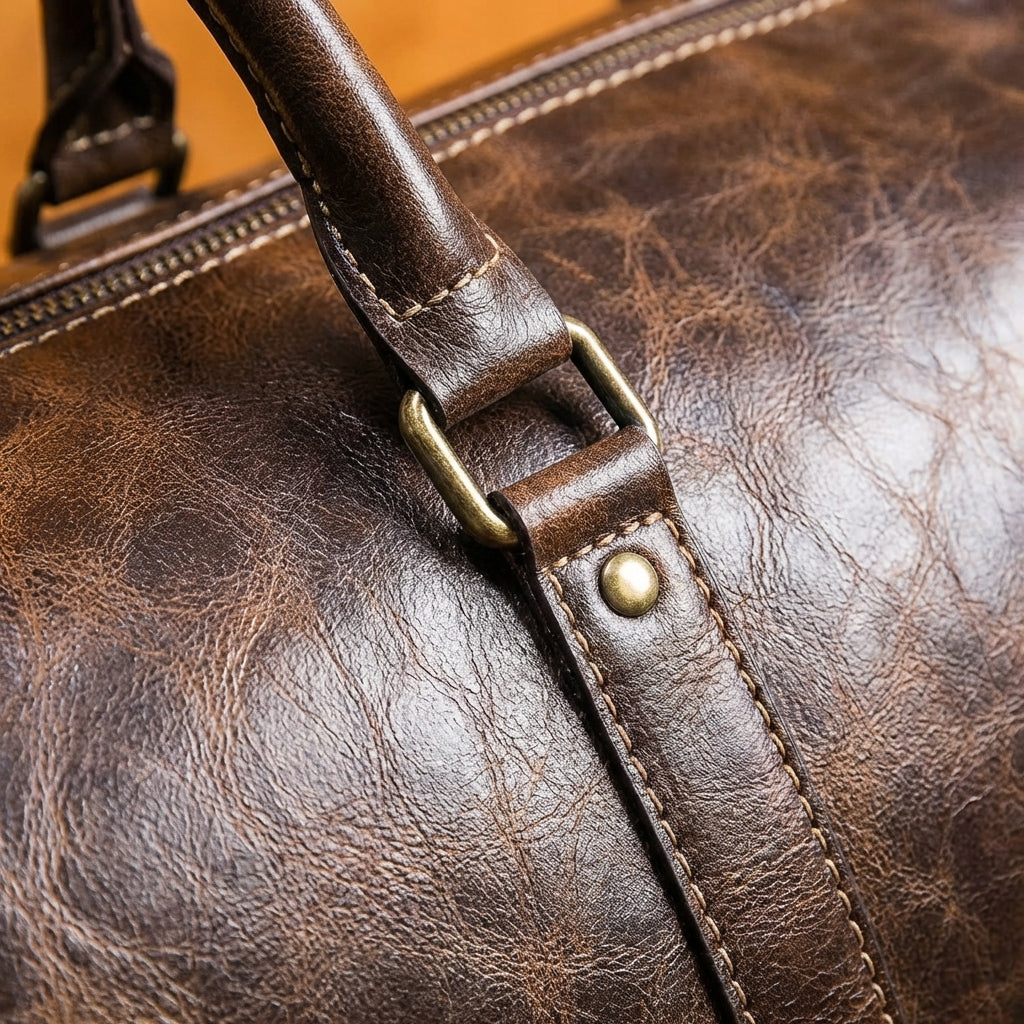 Oliver | Unisex Duffel Bag With Structured Body And Long Handles | Travel