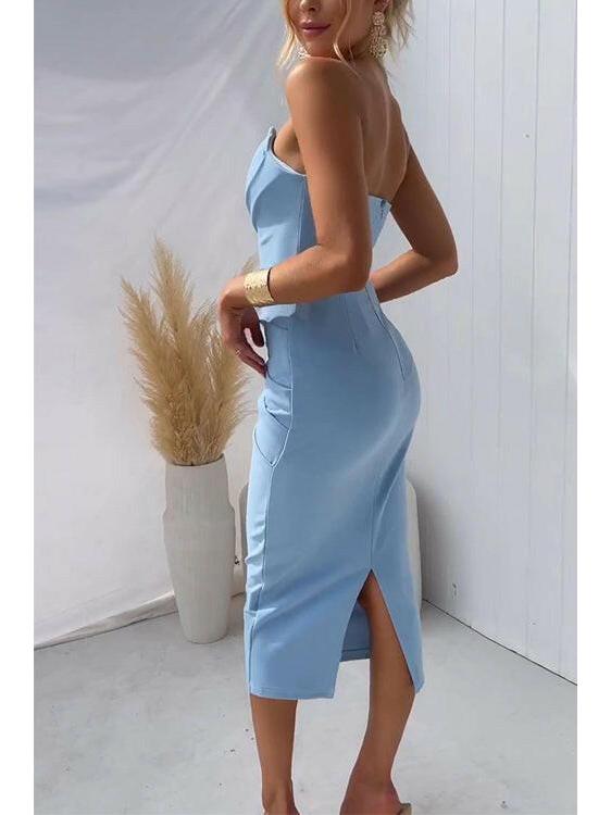 Olivia | Women’s Bodycon Dress With Sweetheart Neckline And Strapless