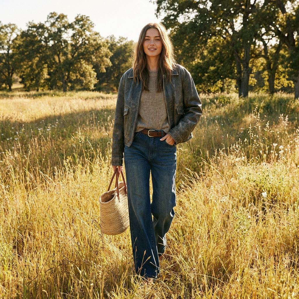 Olivia | Women’s Flared Jeans With High Waist And Flared Leg Silhouette | Retro