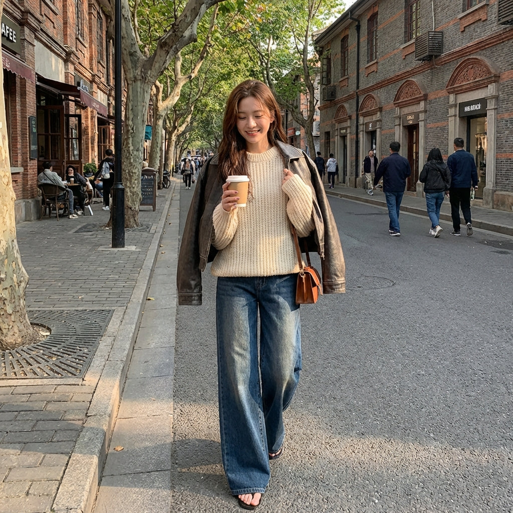 Olivia | Women’s Flared Jeans With High Waist And Flared Leg Silhouette | Retro