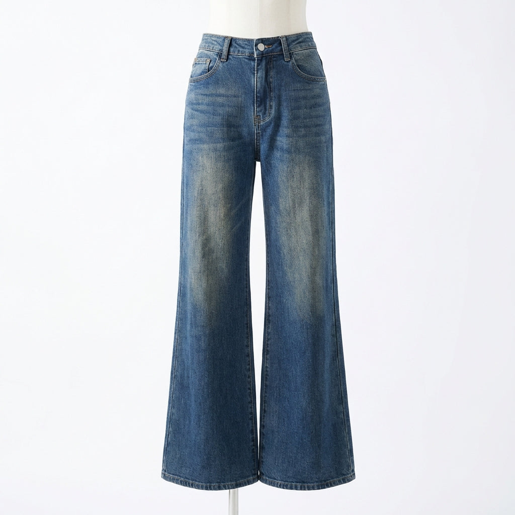 Olivia | Women’s Flared Jeans With High Waist And Flared Leg Silhouette | Retro