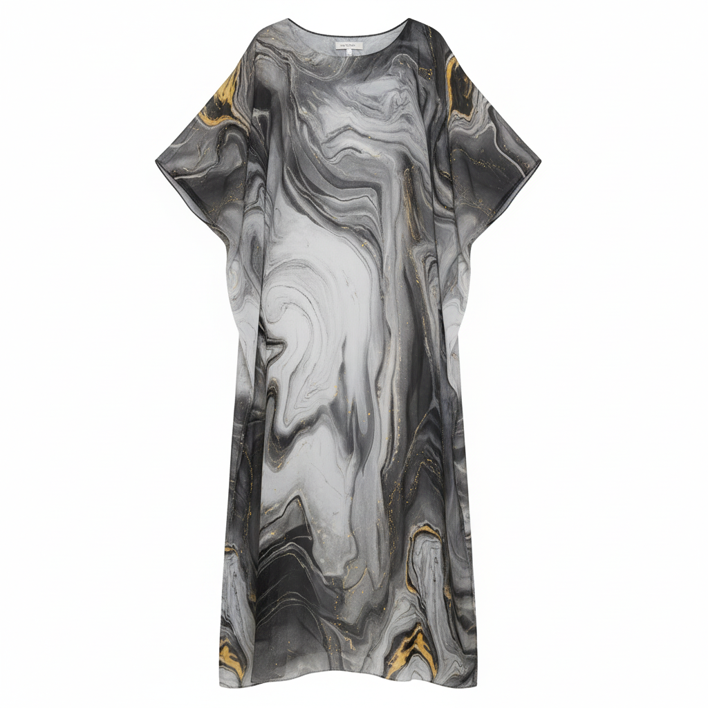 Olivia | Women's Graduation Maxi Dress With Wide Sleeves And Draped Silhouette | Elegant