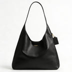 Olivia | Women’s Leather Shoulder Bag With Gold Hardware And Structured Body | Elegant