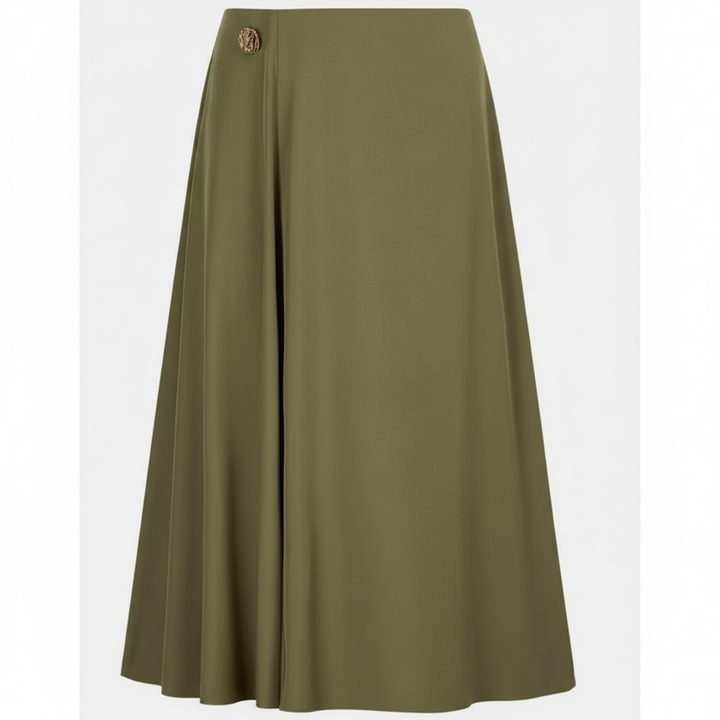 Olivia | Women's Maxi Skirt With Button Detail And Flowy Silhouette | Elegant