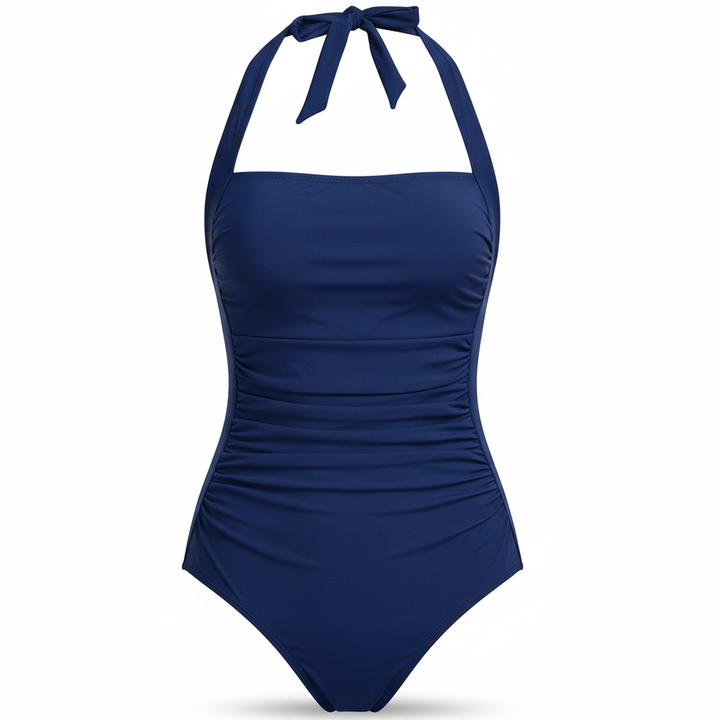 Olivia | Women's Swim Suit With Sweetheart Neckline And Ruched Detail | Summer