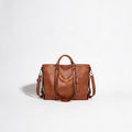 Olivia | Women’s Tote Bag With Zip Closure And Contrast Stitching | Classic