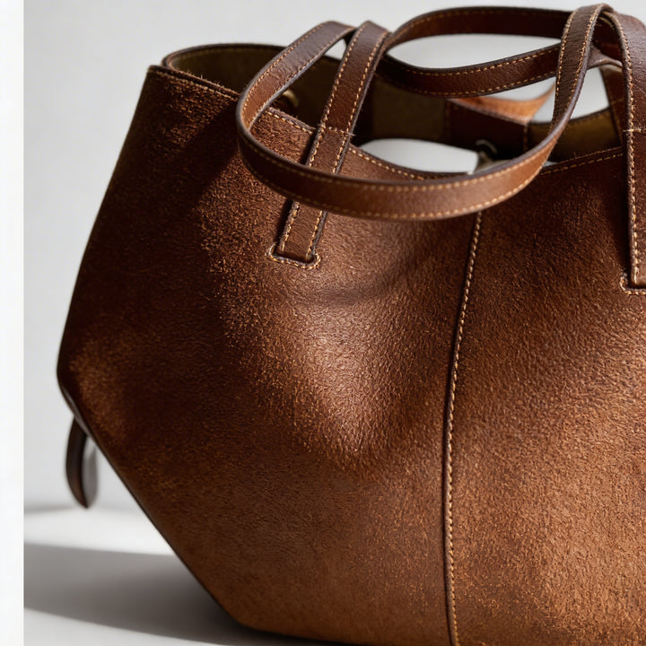 Poppy | Women’s Tote Bag With Structured Body And Long Handles | Minimal