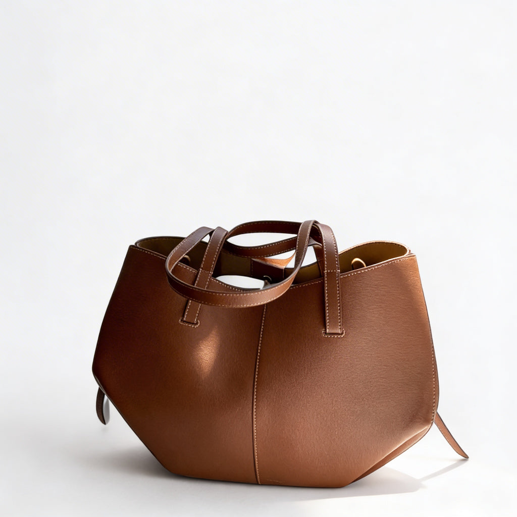 Poppy | Women’s Tote Bag With Structured Body And Long Handles | Minimal