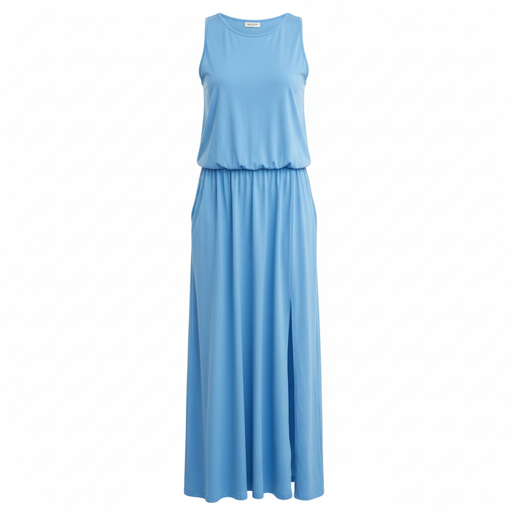Sienna | Women’s Day Maxi Dress With Sleeveless Design And Side Slit | Casual Chic