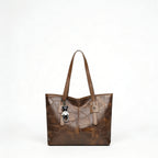 Sienna | Women’s Tote Bag With Contrast Stitching And Long Straps | Classic