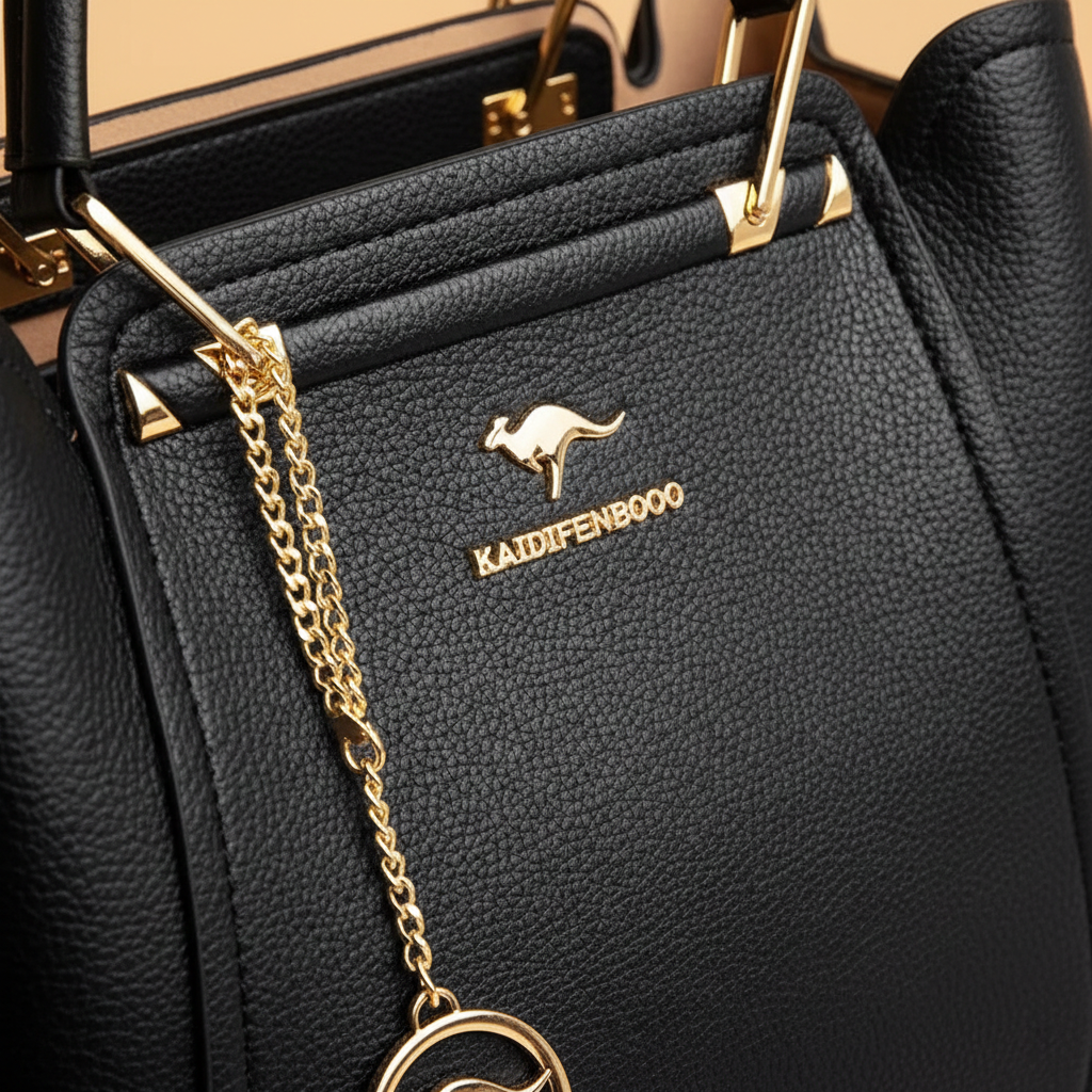 Zuri | Women’s Handbag With  Large Capacity And 3-Layer Design | Elegant