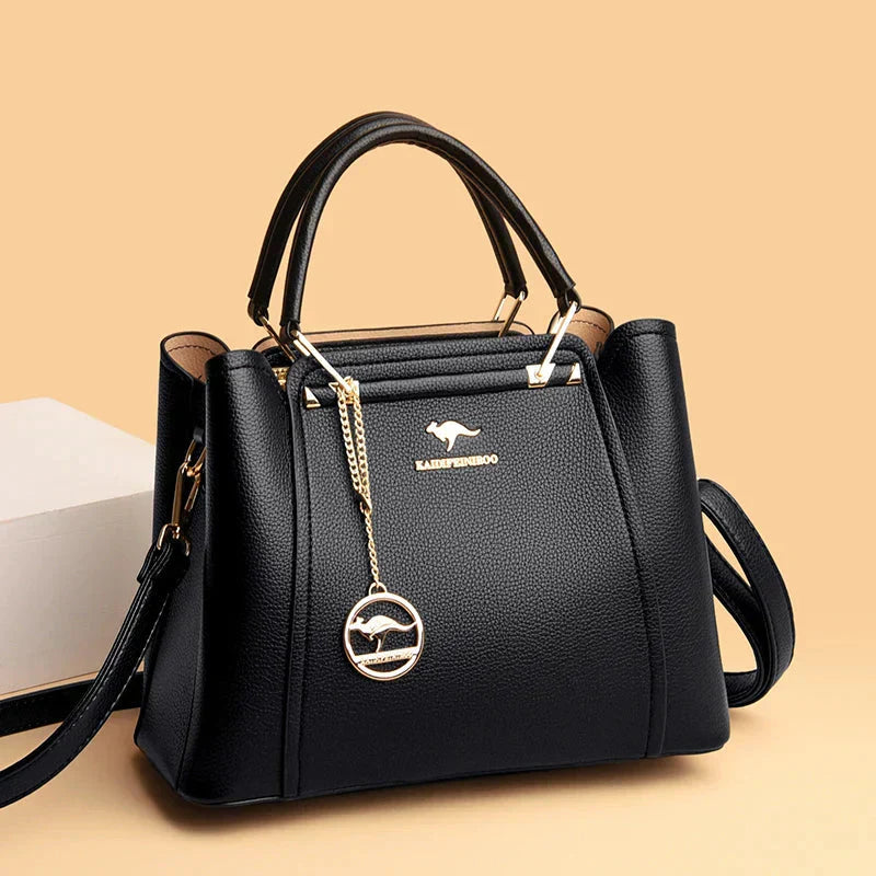 Zuri | Women’s Handbag With  Large Capacity And 3-Layer Design | Elegant