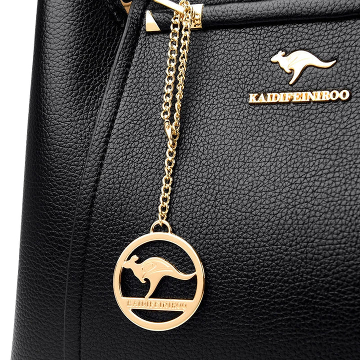Zuri | Women’s Handbag With  Large Capacity And 3-Layer Design | Elegant