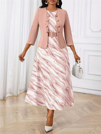 Amelie | Belted Two-Piece Set