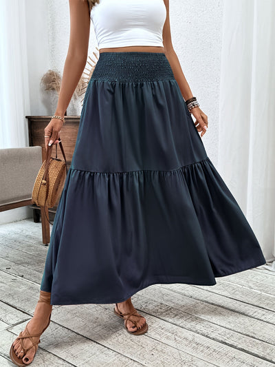 Tahlia | Tiered Floral Maxi Skirt