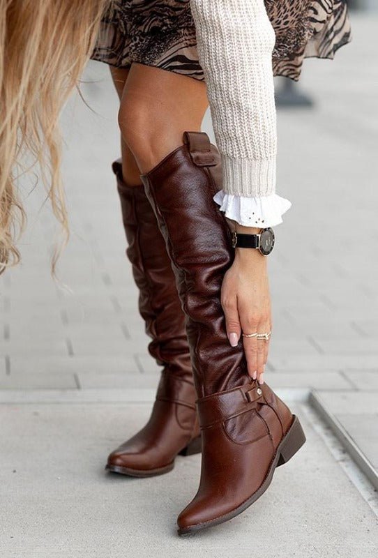 Megan | Chic Knee-High Boots