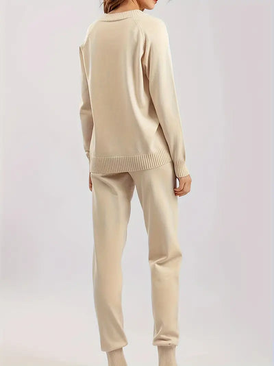 Evaris | Long Sleeve Two-Piece Set