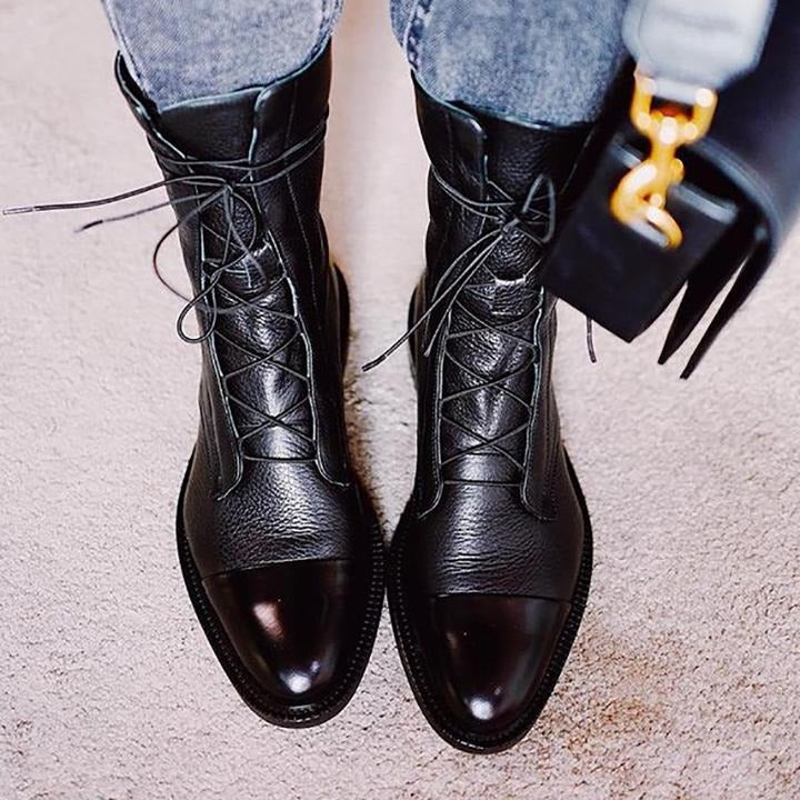 Clara | Chic Lace-Up Boots