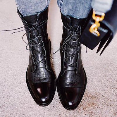Clara | Chic Lace-Up Boots