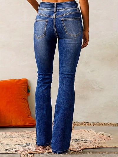 Eleanor | Trendy High-Waisted Flared Jeans