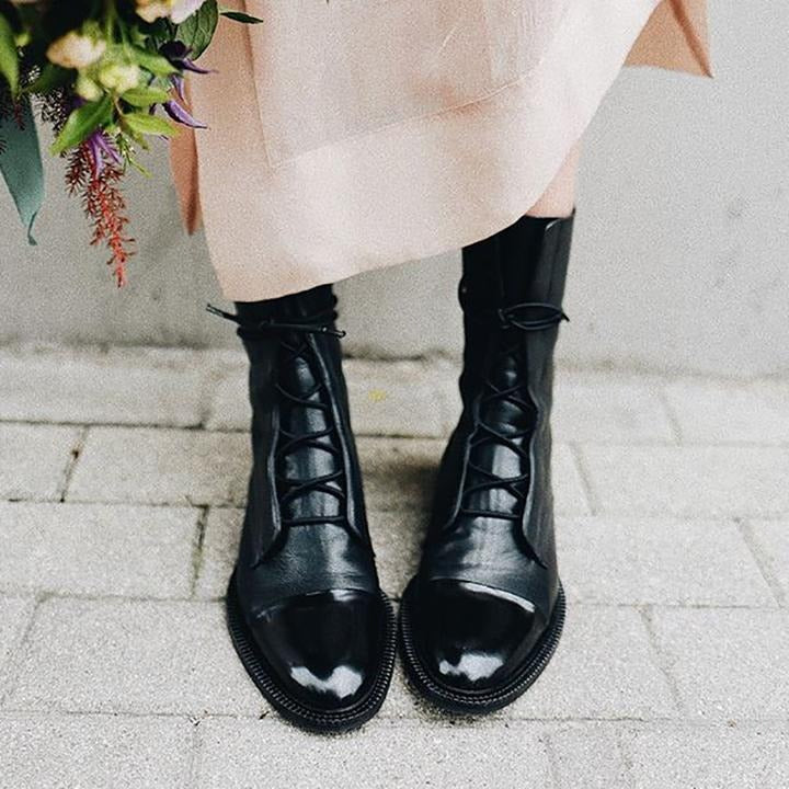 Clara | Chic Lace-Up Boots