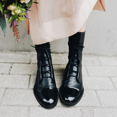 Clara | Chic Lace-Up Boots