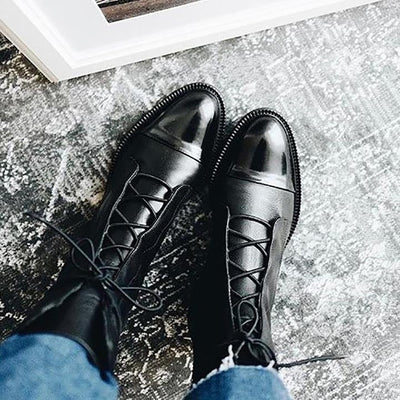 Clara | Chic Lace-Up Boots