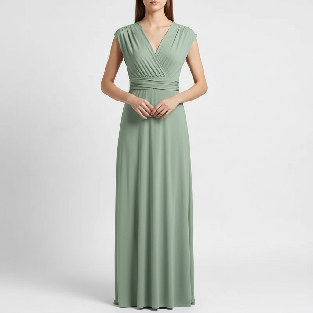 Harper | Women's Cocktail Maxi Dress With Sweetheart Neckline And Backless