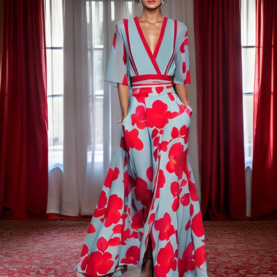 Jamie - Elegant floral patterned dress