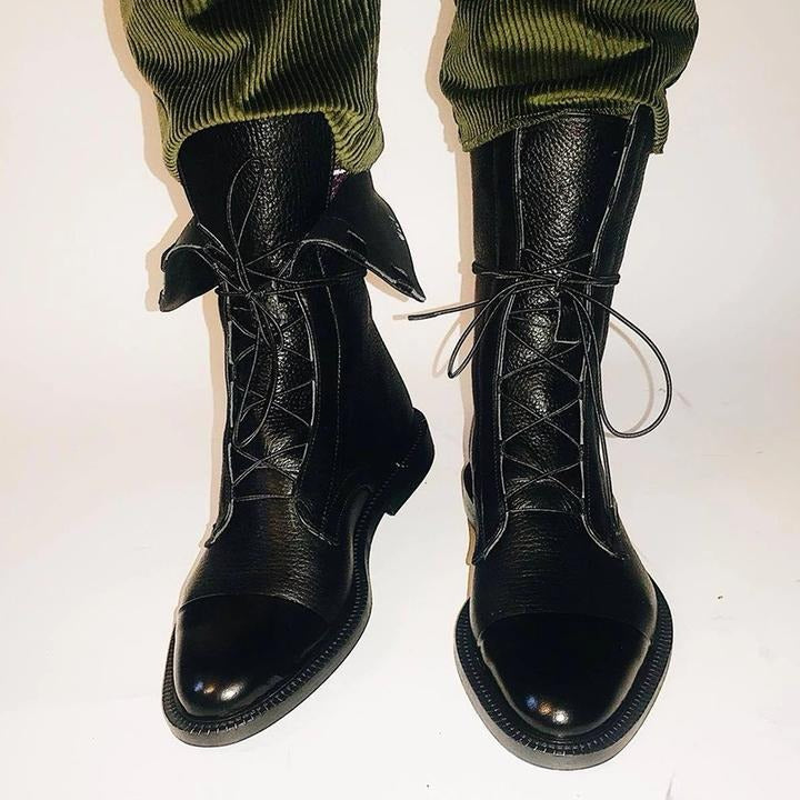 Clara | Chic Lace-Up Boots