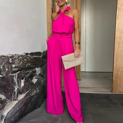 Chloe | Elegant Off-Shoulder Jumpsuit