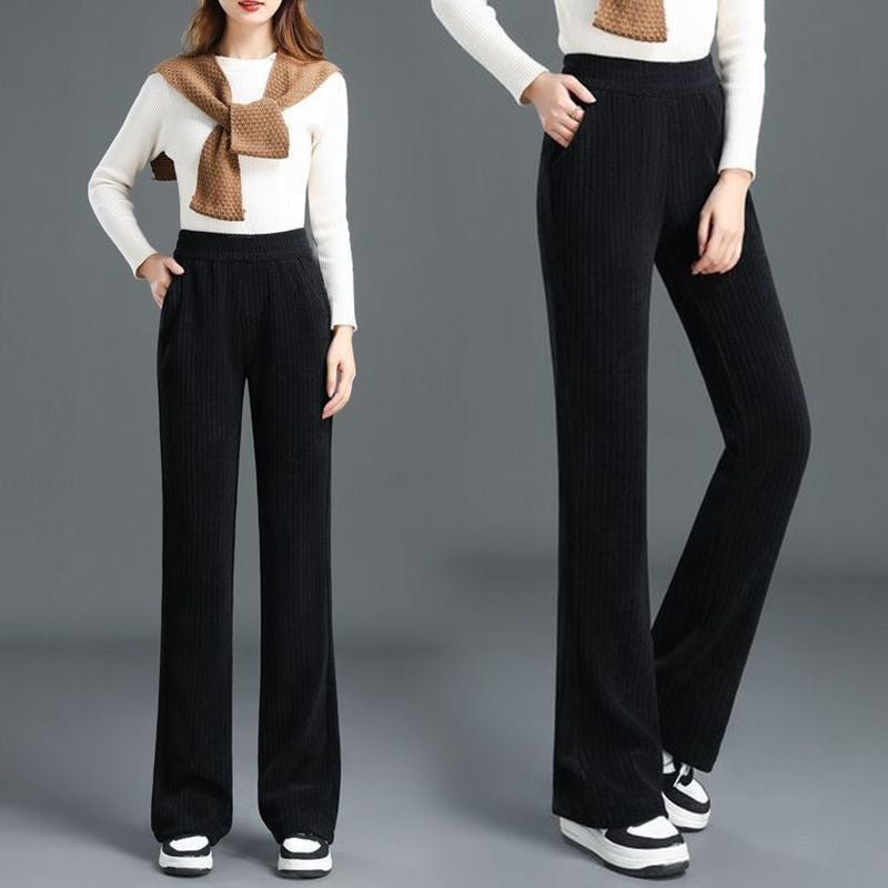 Jasmine™ | High Waist Elastic Corduroy Pants