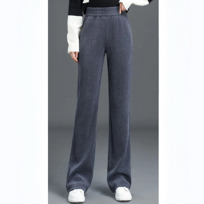 Jasmine™ | High Waist Elastic Corduroy Pants
